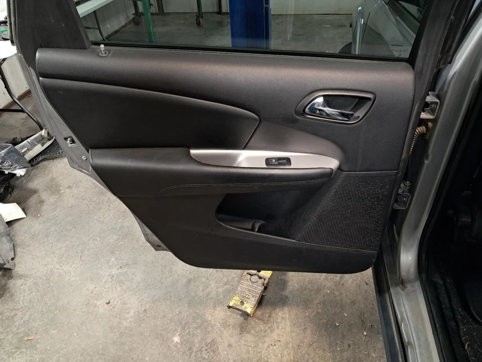 2017 Dodge Journey Left Rear Door Panel Black Used OEM 87000 Miles C25530 - Image 1 of 4