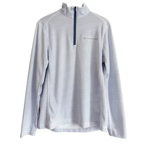 Vineyard Vines Performance Sankaty 1/4 Zip Pullover Jost Van Stripe Mens Preppy - Picture 1 of 6