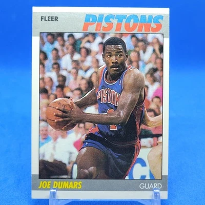 1987-88 Fleer Joe Dumars #31 名堂 — 第 1/2 张图片