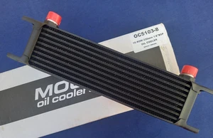 MOCAL 10 ROW 230MM 1/2BSP - UNIVERSAL MOTORSPORT ENGINE OIL COOLER - OC5103-8 - Picture 1 of 3