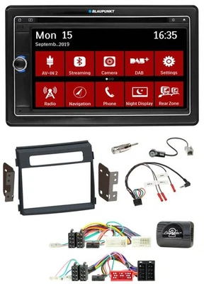 Blaupunkt Lenkrad DAB TMC 2DIN USB Bluetooth Navigation für Kia Soul 2011-2014 - Bild 1 von 4