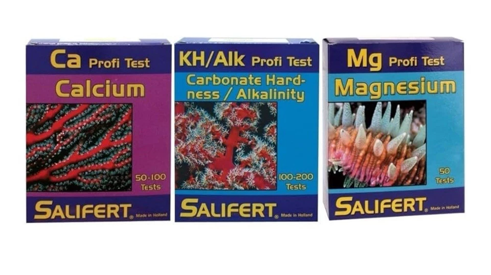 Salifert Alkalinity Calcium Magnesium Combo Test Kit - Image 1 of 1