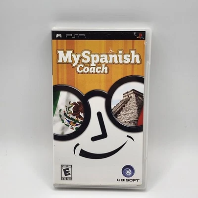 My Spanish Coach (Sony PSP, 2008) Video Game Complete w/ Manual Tested  - Image 1 of 4