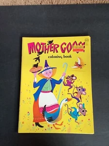 Vintage Mother Goose Coloring Book 1984 Waldman Publishing - Picture 1 of 3