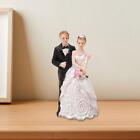 Couple Figurine, Resin Collectible Decorative Statue, Handcrafted Ornament for