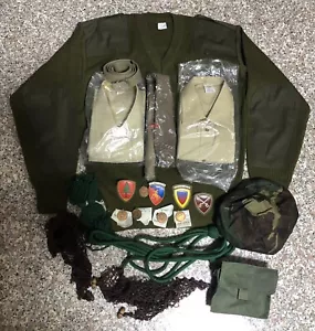 Lot Italian Army Shooters Maglione - Shirt - Tie - Patch & Other See - Picture 1 of 4