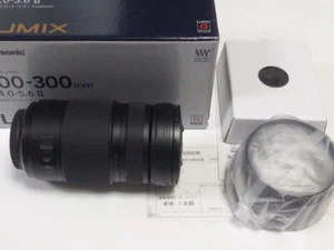 Panasonic Lumix G VARIO 100-300mm/F4.0-5.6 II/POWER O.I.S. H-FSA100300 MFT New - Picture 1 of 6