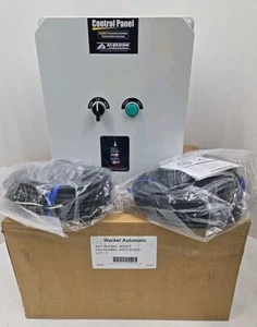 Wacker Neunson Alderon Pump Control Panel Box 5000181205 W5207 3 Phase 37-50 AMP - Picture 1 of 9