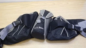 LL Bean waist pack padded lumbar bottle hold day trail hikes adjustable 2 pocket - Picture 1 of 12
