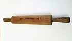 Antique One Piece  Solid Wood Rolling Pin 18  inches