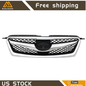 Parrilla superior carcasa cromada con malla negra para Subaru Legacy 2010 2011 2012 - Imagen 1 de 11