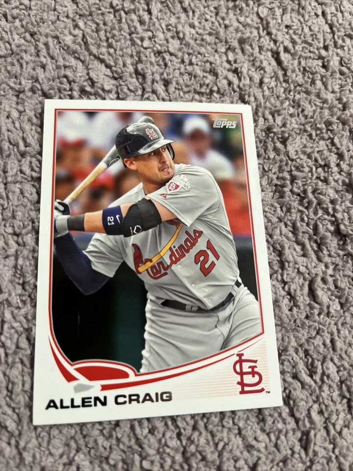 2013 Topps Series 1 St. Louis Cardinals Baseball Card #321 Allen Craig - Image 1 of 1