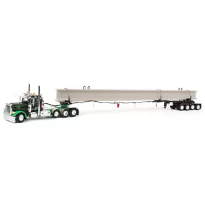 Remolque de dirección hidráulica First Gear 1/64 Peterbilt 389 ERMC carga de haz puente 60-1673 - Imagen 1 de 7