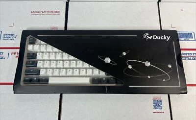 NEW Ducky Tuxedo 108 Key OEM Profile PBT Double Shot Keycap Set - SAME DAY SHIP - Image 1 of 4