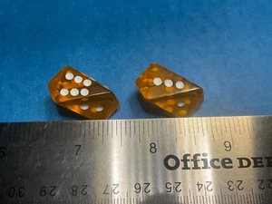 ——PAIR OF BEAUTIFUL MONOPOLY Millennium edition dice——— M—1 - Picture 1 of 7