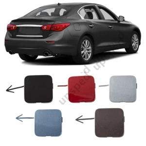 Rear Bumper Tow Hook Eye Cover Cap For Infiniti Q50 Q50L 2014-2017 85071-4GA0A - Foto 1 di 13