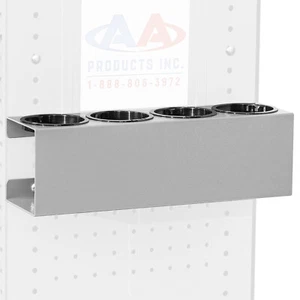 AA Products P-SH-Spray Can Rack 4 Bottle Spray Can Holder Wall-Mounted Rack - Picture 1 of 5