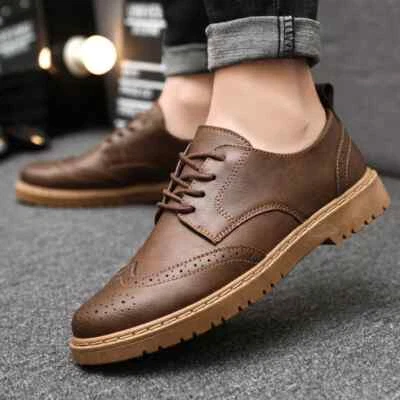 Zapatos De Cuero Para Hombre De Lujo Italianos Zapatos Elegantes Para Vestir - Изображение 1 из 4
