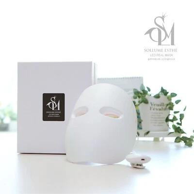 Made in KOREA led face mask light therapy led mask red light skin rejuvenation - Image 1 of 4