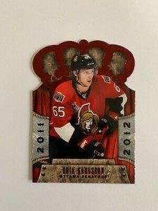 2011-12 Crown Royale Red #65 Erik Karlsson - Ottawa Senators
