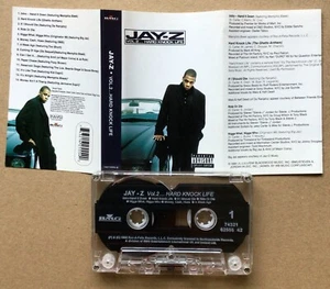 JAY-Z Vol.2 Knock Life 1998 Thailand Cassette Tape Hip-Hop Roc-A-Fella Records - Picture 1 of 8
