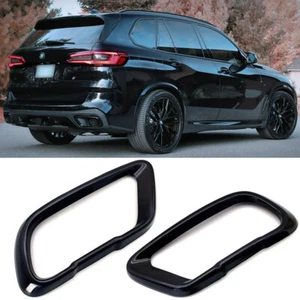 M Style Sport Tuning Exhaust Tips Trim For BMW X5 G05 X6 G06 X7 G07 2019-2023 - Picture 1 of 12