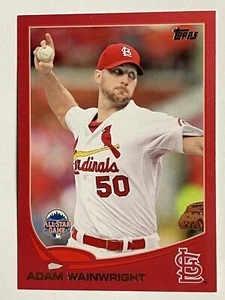 Adam Wainwright 2013 Topps Update #US93 Target RED Variation All-Star Cardinals - Picture 1 of 2