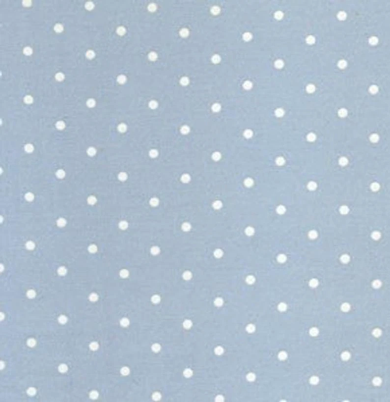 Tanya Whelan -Grand Revival - Barefoot Roses Collection - Dots in Blue  (OOP)FTQ - Image 1 of 1
