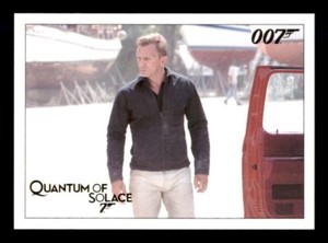 2015 Rittenhouse Archive James Bond Quantum Of Solace #030 Gold Parallel /125
