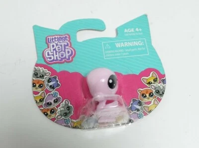 Figura de juguete Littlest Pet Shop Swan rosa mini escala 2018 Hasbro coleccionable nueva Foto 1 de 4