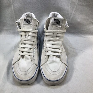 VANS - I Heart Vans Sk8-Hi Tops Shoes/Trainers White/Blue/Red - Picture 1 of 8