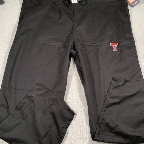 Texas Tech Red Raiders Scrubs Mens 2XL Black Gel Scrubs Cover