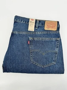 NEW Levis 550 Jeans Mens 48x30 Relaxed Tapered Work Pants Baggy Heavy Denim - Picture 1 of 4