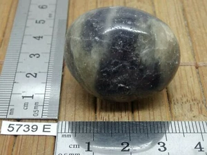 LOLITE (CORDIERITE) pierre roulée naturelle import des USA - lithotherapie reiki - Imagen 1 de 3