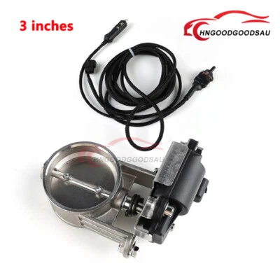 3 inch Electric Exhaust Control Valve Low Pressure for Exhaust Cutback Downpipe - Image 1 of 4