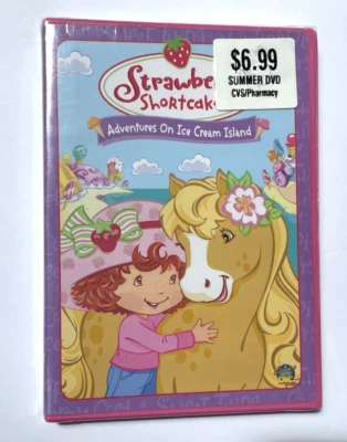 Strawberry Shortcake Adventures On Ice Cream Island (DVD, 2004) NEW Sealed - Image 1 of 3