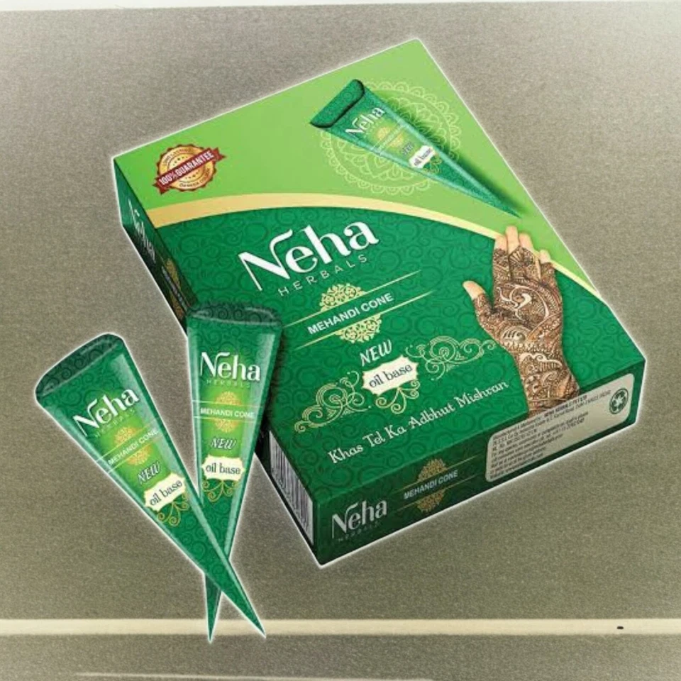 Cono Neha Mehandi 12 piezas Foto 1 de 1