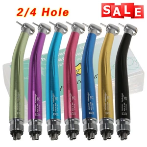 NSK Pana Max Style Dental High Speed Turbine Handpiece Push Button 2H/4H 7-Color - Picture 1 of 28