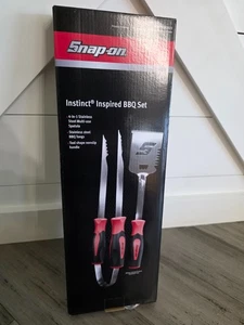 Snap on BBQ Set- Instinct Inspired BBQ Set Tongs and Spatula Set BRAND NEW - Picture 1 of 7