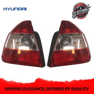 Hyundai Genuine Tail light right & left side 1 set for Accent viva 1999-2012 - Picture 1 of 9
