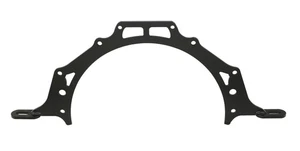 RM-6093 QuickTime Steel Midplate with Mounting Ears - Small Block Chevy - Picture 1 of 1