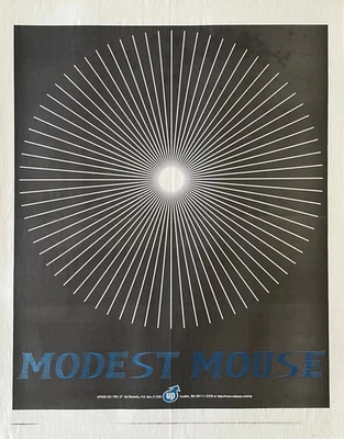 MODEST MOUSE STARBURST Newsprint Promo Poster - Image 1 of 4
