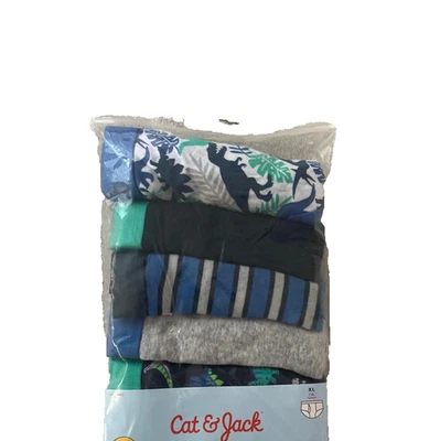 NEW 6 PACK of Boys' Dinosaur Boxer Briefs - Cat & Jack™ (X-LARGE): Cotton Knit - Image 1 of 2