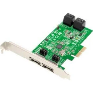 Dawicontrol DC-624E RAID Controller 2 x PCI-e / 4 Channels/SATA III/RAID 0/1/5/1 - Picture 1 of 2