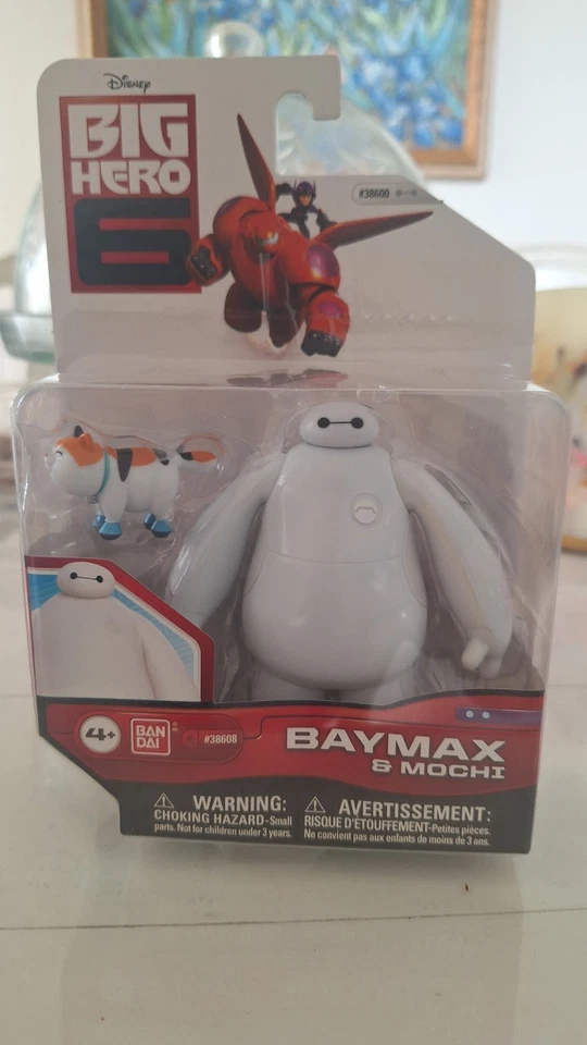 Figura de acción Baymax & Mochi Big Hero 6 Bandai coleccionable Foto 1 de 4