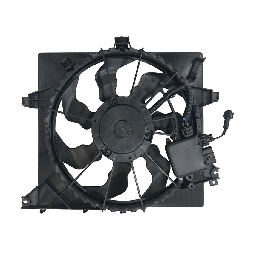 Novo Radiador Duplo e Ventilador Condensador Para Kia Forte Koup 2014 2015 2016 25380-A7000 - Imagem 1 de 2
