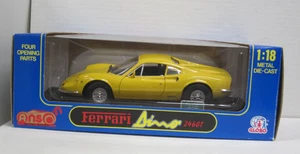 Ferrari Dino 246 GT in gelb Box Anson 00898 1:18 - Bild 1 von 12