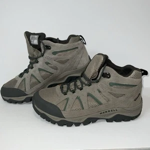 Merrell Mid Waterproof Boot Boulder Size 11 Mens Hiking - Picture 1 of 8