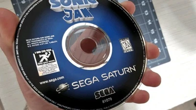 Sonic Jam - Sonic the Hedgehog - U.S. Sega Saturn - Disc Only - Image 1 of 4