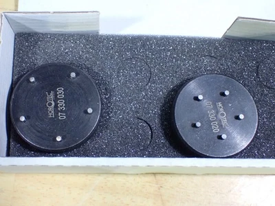 2 Horotec Seam-Set MSA 07.330 Watchmakers Dies Opening/Closing Seam Watches VG - Image 1 of 4